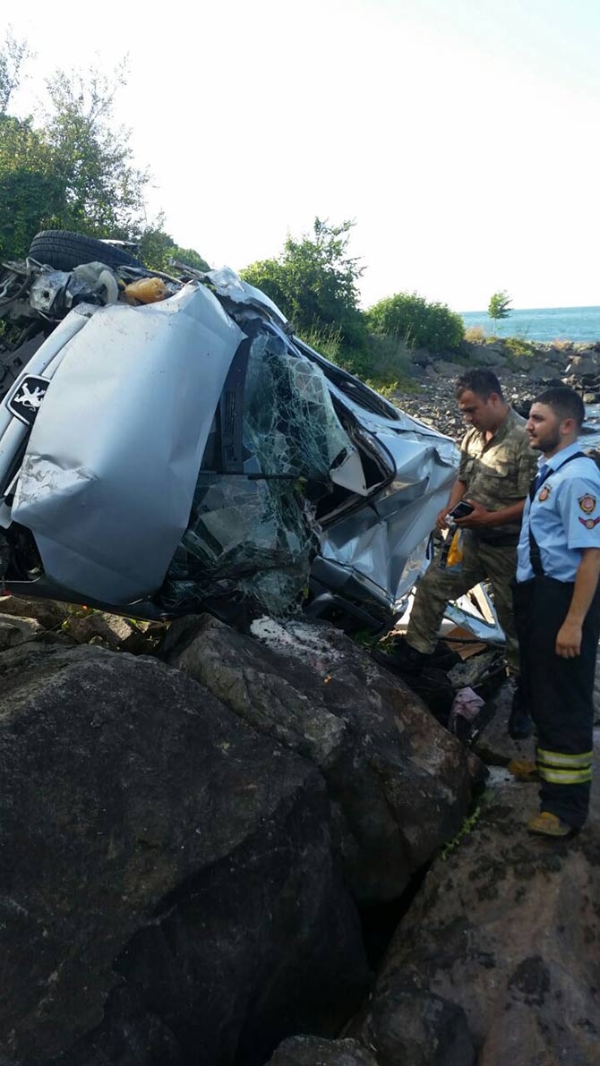 Araç Denize Uçtu 3