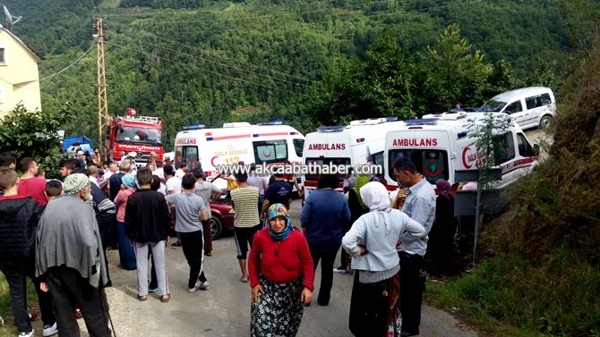 Akçaabat'ta feci Kaza 1