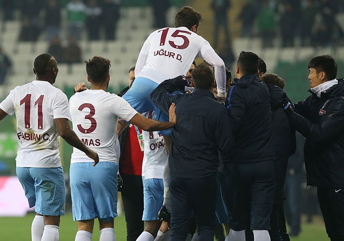Trabzonspor Deplasmanda Galip 11