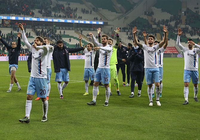 Trabzonspor Deplasmanda Galip 20