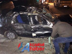 Cenaze Yolunda Feci Kaza 3 Ölü