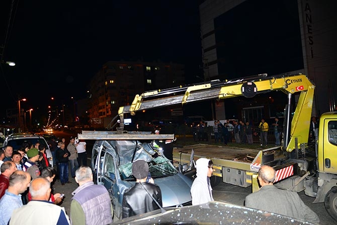 Akçaabat'ta Feci Kaza 1 Ölü 3 yaralı 3