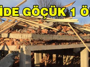 İnşaatta Göçük 1 Ölü 5 Yaralı