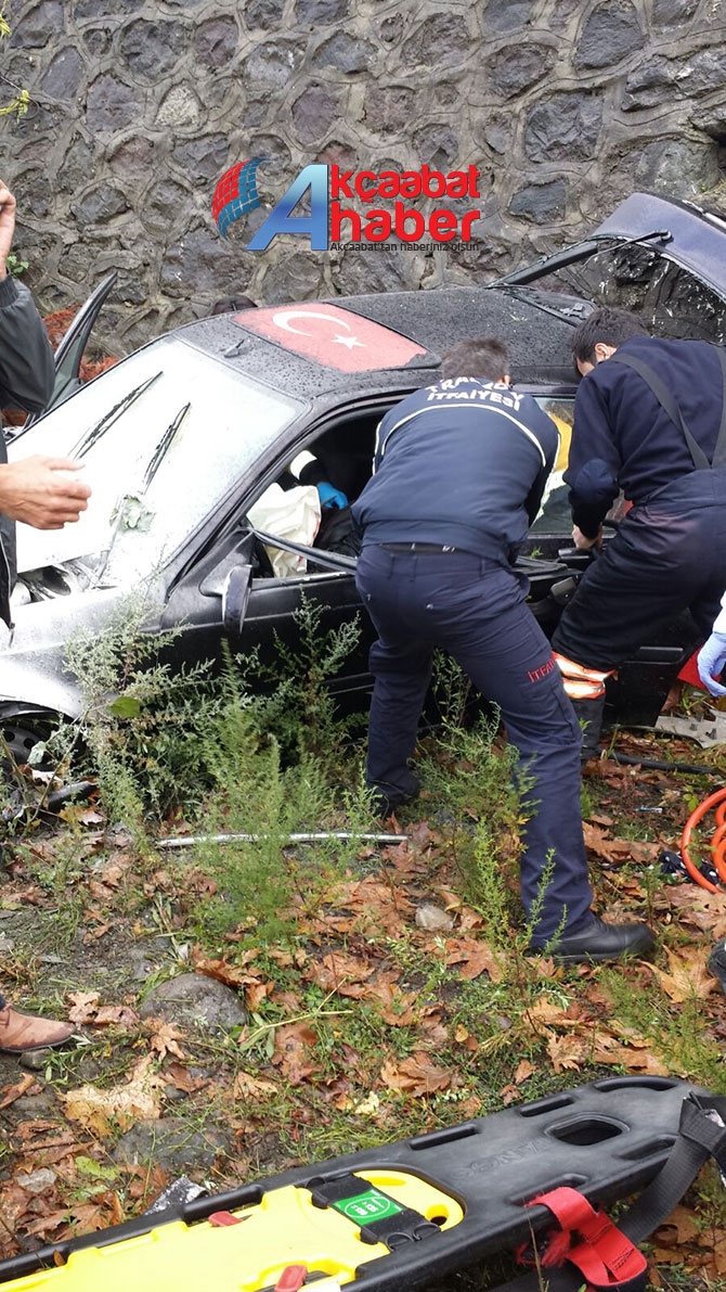 Akçaabat'ta Feci Kaza 1