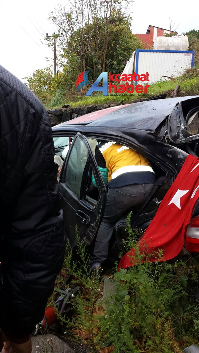 Akçaabat'ta Feci Kaza 2