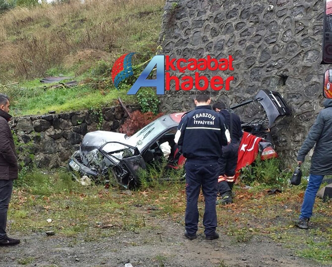 Akçaabat'ta Feci Kaza 8