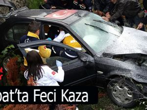 Akçaabat'ta Feci Kaza