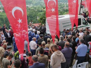 Bayraklarla Karşılandı