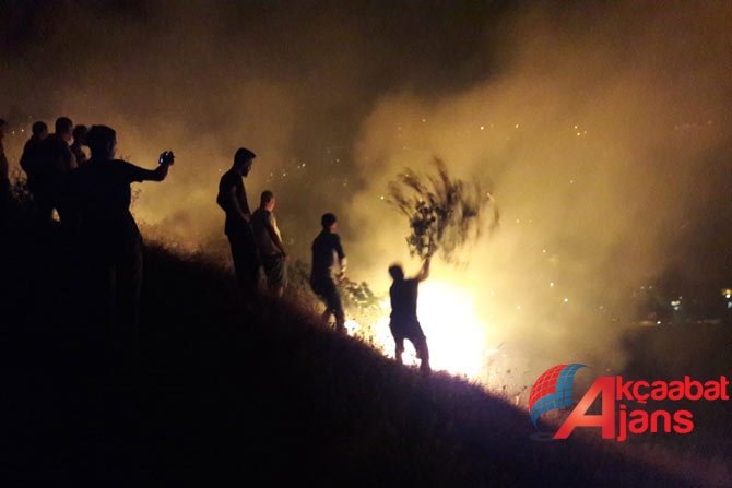 Akçaabat'ta Büyük Yangın 10