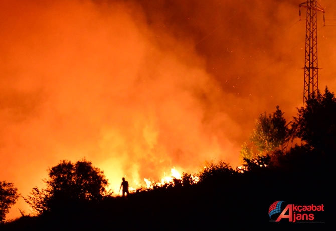 Akçaabat'ta Büyük Yangın 5