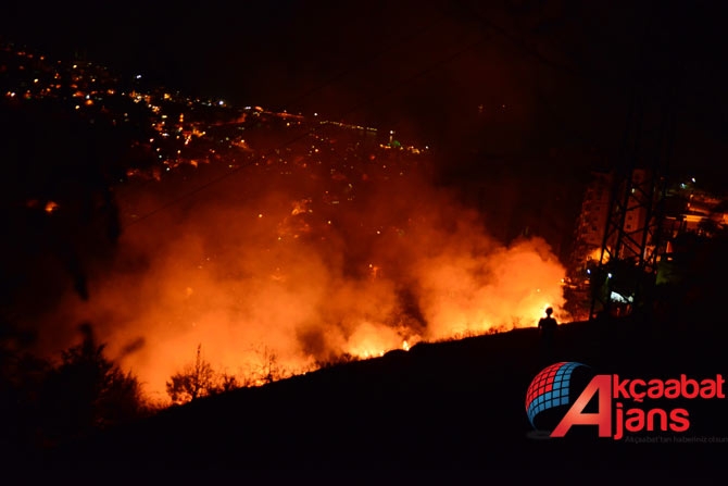 Akçaabat'ta Büyük Yangın 6