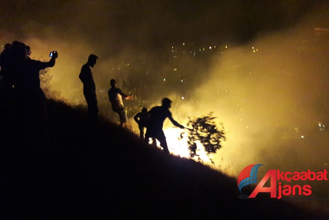 Akçaabat'ta Büyük Yangın 9