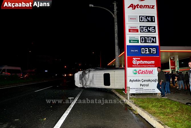 Akçaabat'ta Feci Kaza 1 Ölü 9 Yaralı 1