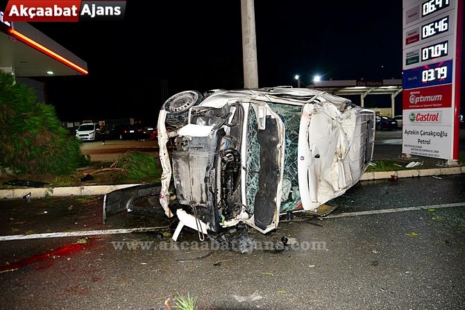 Akçaabat'ta Feci Kaza 1 Ölü 9 Yaralı 18