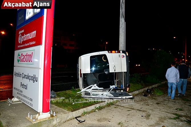Akçaabat'ta Feci Kaza 1 Ölü 9 Yaralı 6
