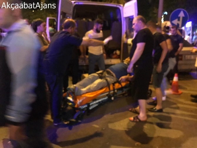 Akçaabat'ta Feci Kaza 1