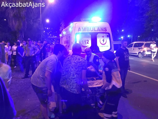 Akçaabat'ta Feci Kaza 19