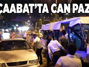 Akçaabat'ta Feci Kaza