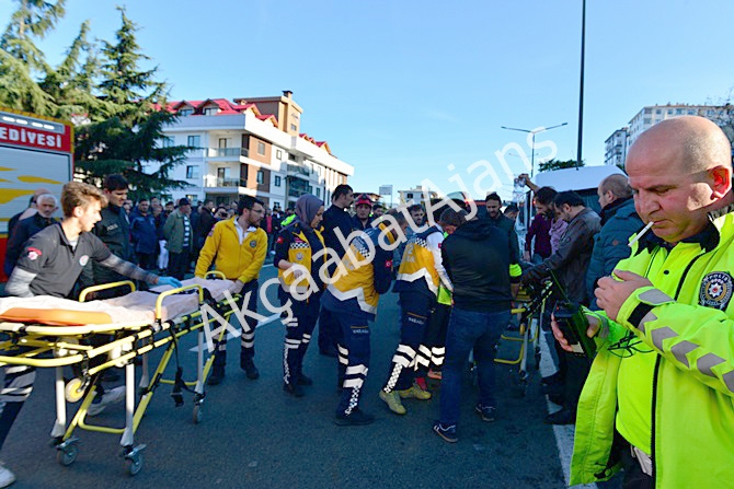 Akçaabat'ta Feci Kaza 1