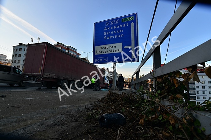 Akçaabat'ta Feci Kaza 12