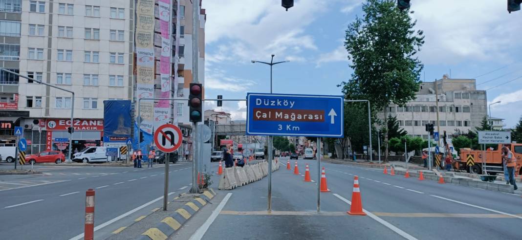 Hastane Kavşağı Kapatıldı 1