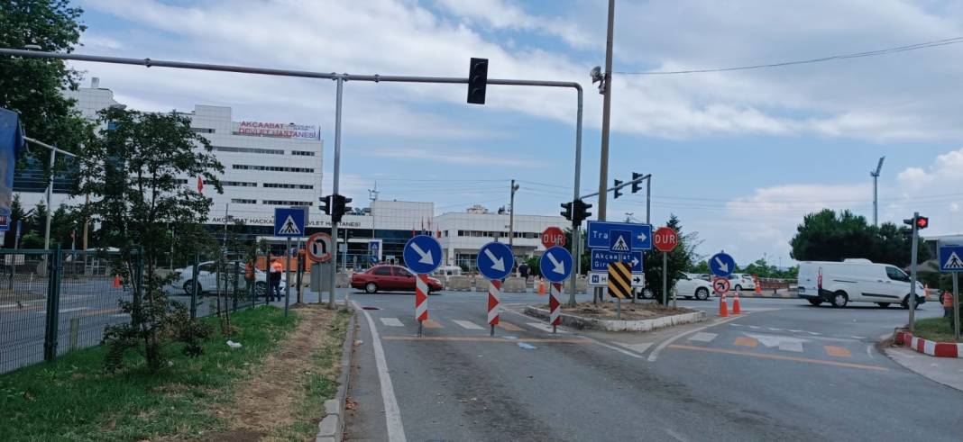 Hastane Kavşağı Kapatıldı 6