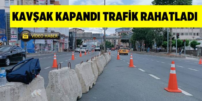 Hastane Kavşağı Kapatıldı