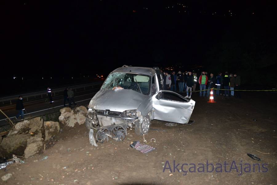 Akçaabat'ta Kaza 1 Ölü 11