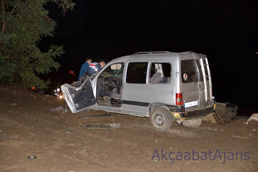 Akçaabat'ta Kaza 1 Ölü 2