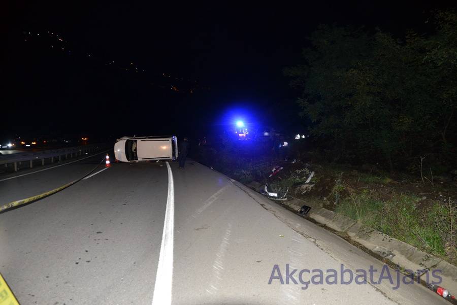 Akçaabat'ta Kaza 1 Ölü 20