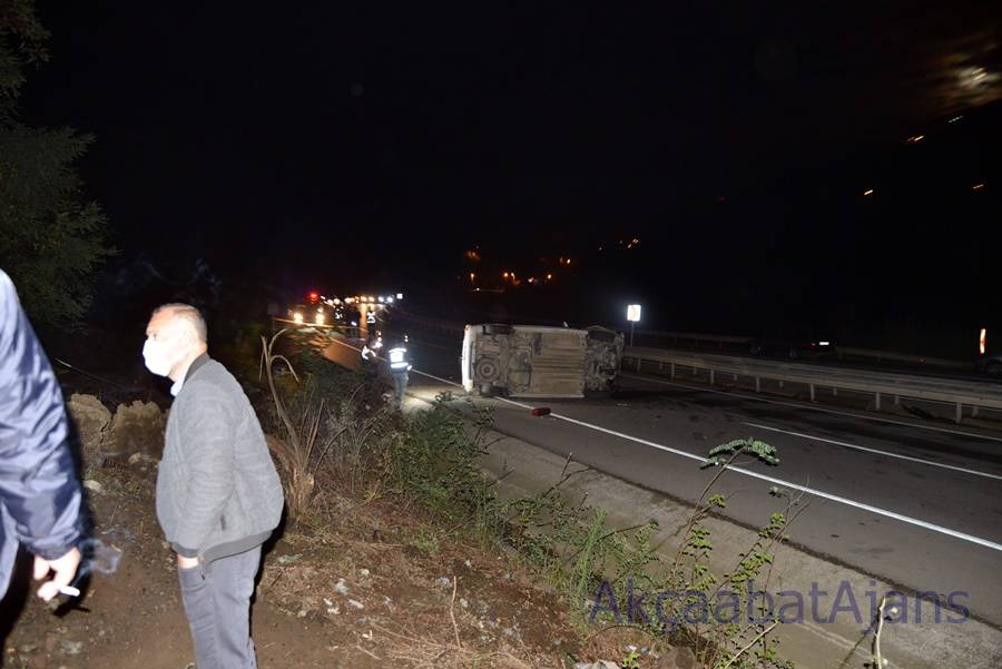 Akçaabat'ta Kaza 1 Ölü 3