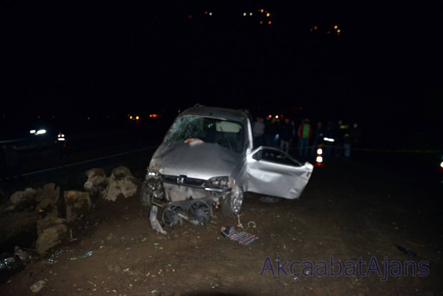 Akçaabat'ta Kaza 1 Ölü 9