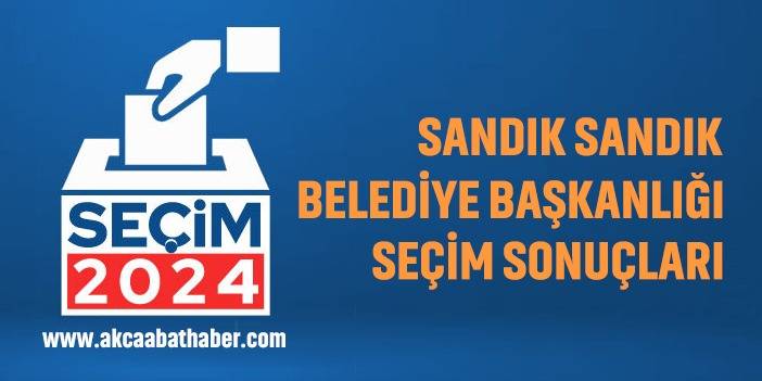 Sandık Sandık Belediye Başkanı Seçimi