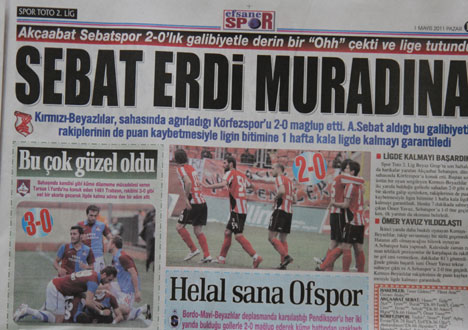 GAZETELER GALİBİYET İÇİN NE YAZDI? 2