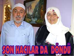 Son Hacılarımız döndü