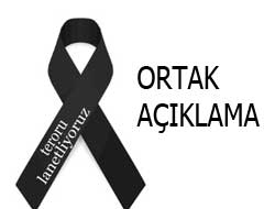STÖ'lerden Kınama