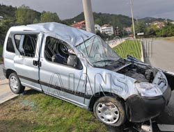 Trafik Kazası, 3 Yaralı Var