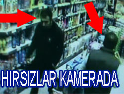 Hırsızlar Kamerada
