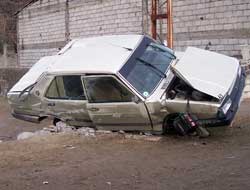 Trafik Kazası 2 yaralı