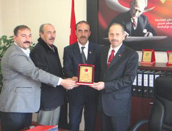 Muhtarlardan İl Özel İdareye Ziyaret.