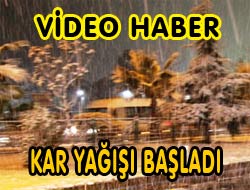 İlçemizde Kar Yağışı Var