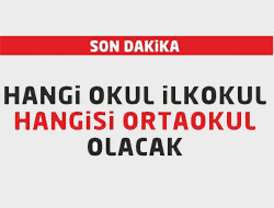 Okullar değişti İşte yeni Durum