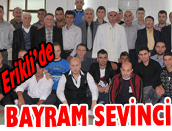 Erikli'de Bayramlaşma