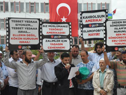 Saadet Gençliğinden Protesto