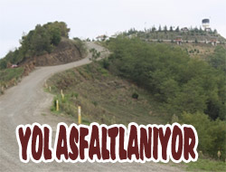 Akçatepe Yolu Asfaltlanıyor