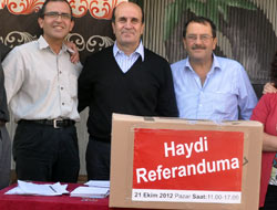 CHP Mini referandum Yaptı