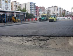 Akçaabat Belediyesi'nden Asfalt
