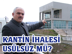 Kantin İhalesini Sordu