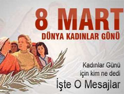 Kadınlar Günü Mesajları