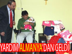 Engelli Çifte Almaya'dan Yardım